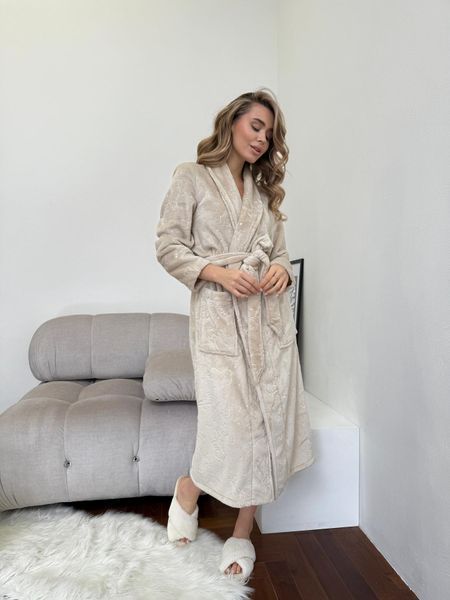 Жіночий халат шаль COSY теплий Казка велсофт VEL021R12XL/3XL фото
