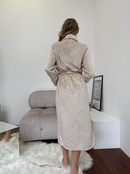 Жіночий халат шаль COSY теплий Казка велсофт VEL021R12XL/3XL фото