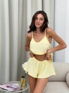 Жіноча Піжама COSY муслінова XS/S лимонний M14P