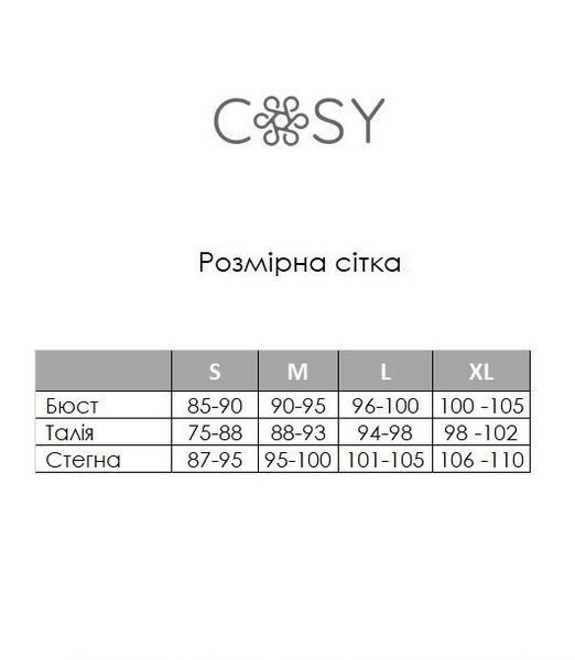 Жіночий комплект шовковий халат та піжама Tango чорний Set221PBXL фото
