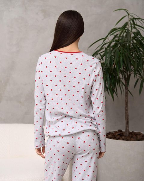 Жіноча трикотажна піжама Love NN47024XL фото