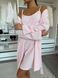 Жіночий комплект халат та сорочка Rose Amour, блідо-рожевий SetPH1714L/XL фото 8