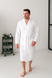Чоловічий вафельний халат "Alba" COSY, білий FL120ML-XL фото 1