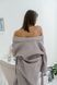Жіночий Вафельний халат COSY шаль лаванда 301XL фото 2