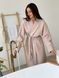 Жіночий вафельний халат COSY довгий бежевий 1222XL фото 6