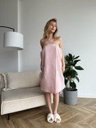 Жіноче парео COSY для лазні/сауни Мозаїка пудра 7101