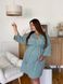 Жіночий халат для вагітних із мусліну COSY, оливковий M11Pre2XL фото 5